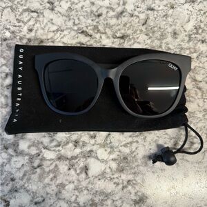 Quay Black Sunglasses